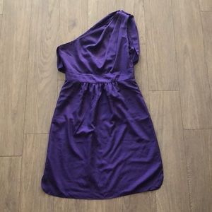 Purple One-shoulder Vince Camuto Dress